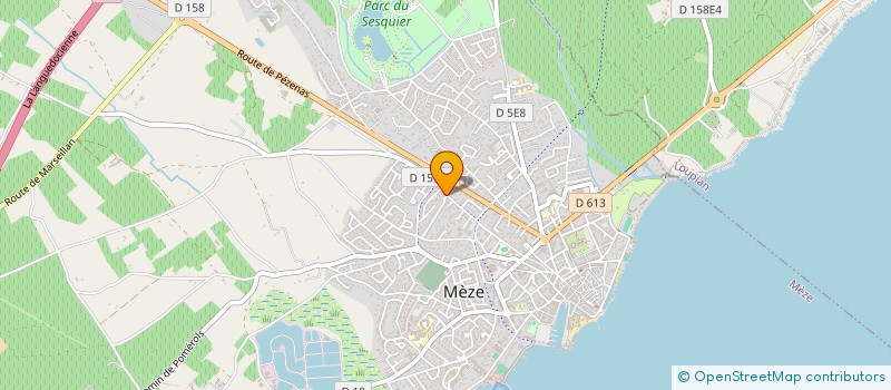 localisation de l'entreprise CSRB à MEZE