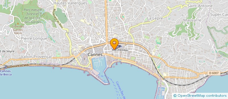 localisation de l'entreprise CSRM  CANNES