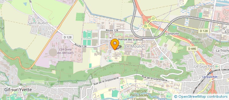 localisation de l'entreprise CSRT (CENTRALESUPELEC RACING TEAM) à GIF-SUR-YVETTE