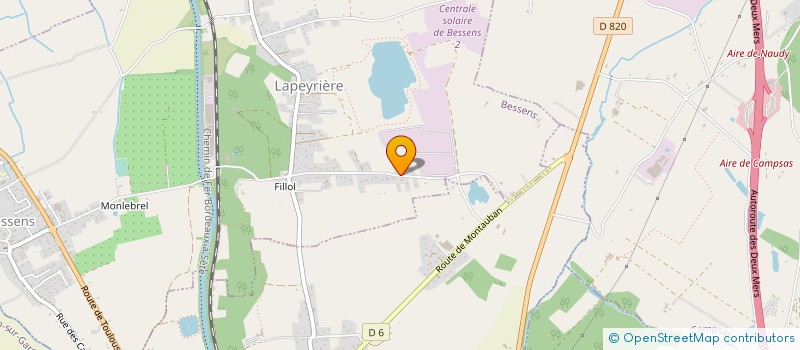 localisation de l'entreprise CSRTP  PREVINQUIERES