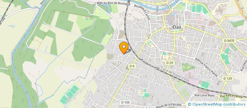 localisation de l'entreprise CSS à DAX