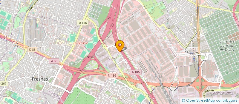 localisation de l'entreprise CSSI FINANCES à RUNGIS