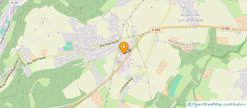 localisation de l'entreprise CSSR POINTS DE RESSOURCES  LA FRENAYE