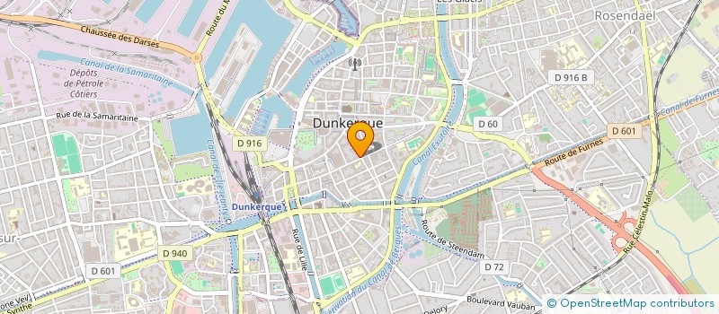 localisation de l'entreprise CST-PRIVE ASSOCIATING à DUNKERQUE