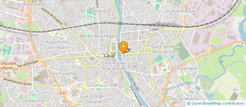 localisation de l'entreprise CSTC à LAVAL