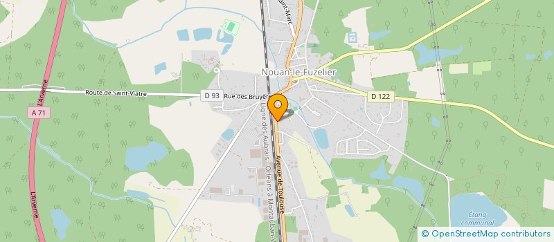 localisation de l'entreprise CSTC  NOUAN-LE-FUZELIER