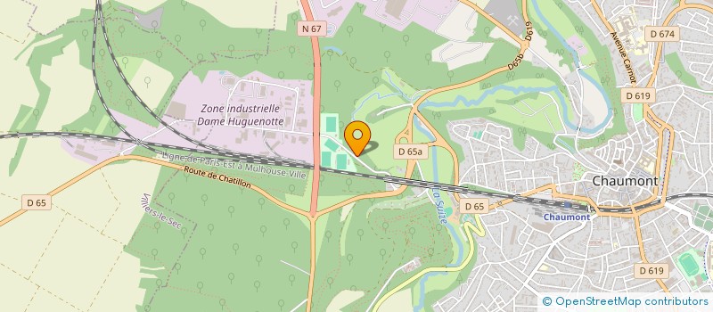 localisation de l'entreprise CSTI à CHAUMONT