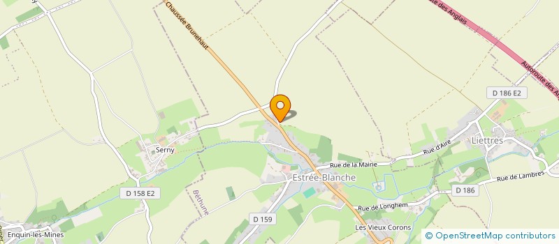 localisation de l'entreprise CSTL  ESTREE-BLANCHE