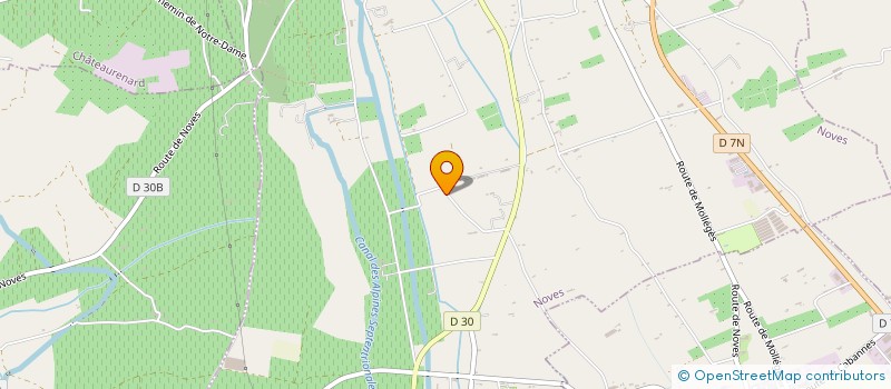 localisation de l'entreprise CSTM  ROGNONAS