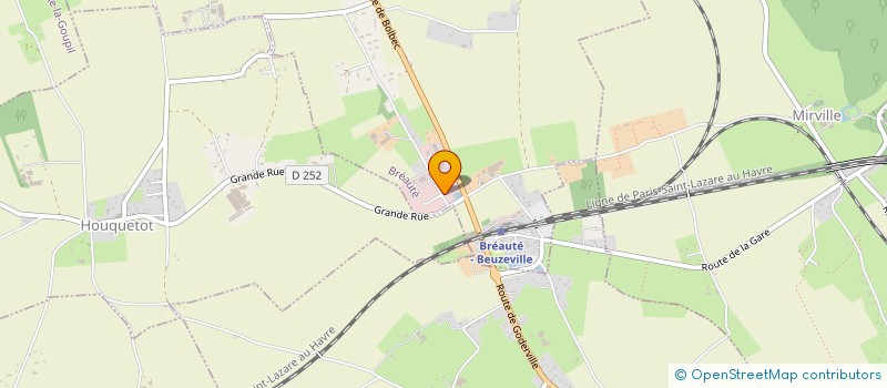 localisation de l'entreprise CSTP NORMANDIE  BREAUTE