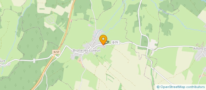 localisation de l'entreprise CSTR  BROTTE-LES-LUXEUIL