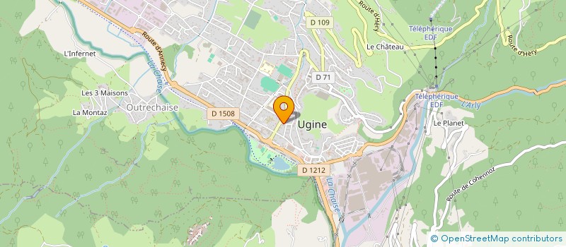 localisation de l'entreprise CSTV  MARTHOD