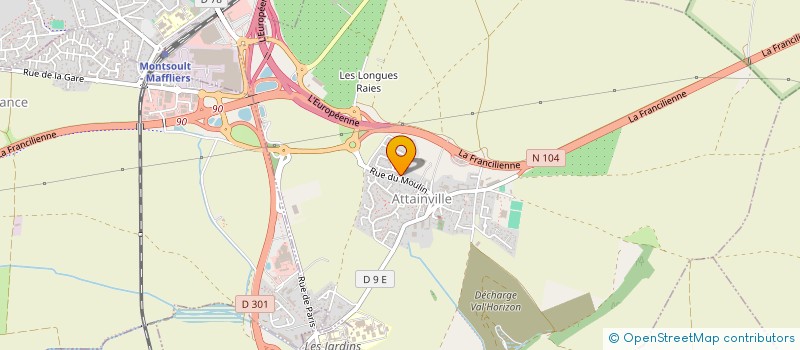 localisation de l'entreprise CSULTING  VILLAINES-SOUS-BOIS