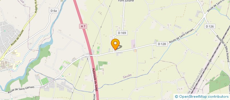 localisation de l'entreprise CSV 1 IMMOBILIER  SAUZET