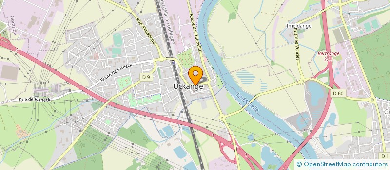 localisation de l'entreprise CSV  UCKANGE