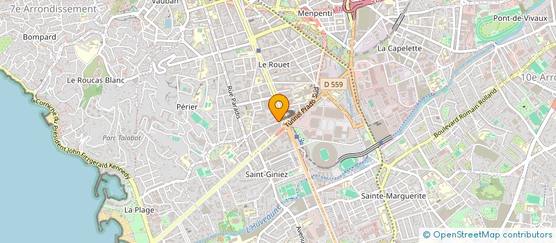 localisation de l'entreprise CSV à MARSEILLE