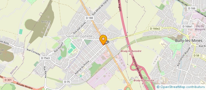 localisation de l'entreprise CSV  SAINS-EN-GOHELLE