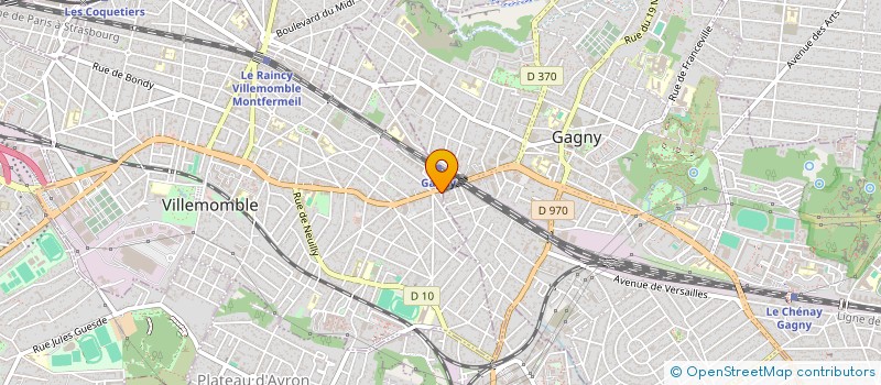localisation de l'entreprise CSV à VILLEMOMBLE