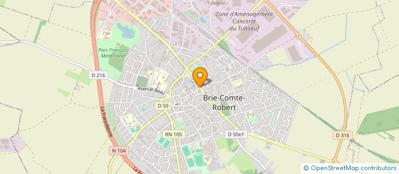 localisation de l'entreprise CSV AUTO SEINE ET MARNE  BRIE-COMTE-ROBERT