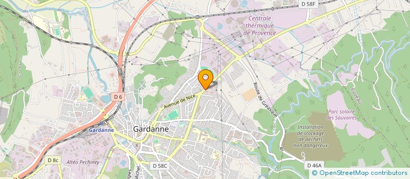 localisation de l'entreprise CSV CONCEPT à GARDANNE