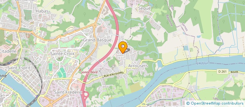 localisation de l'entreprise CSV SARL à BAYONNE