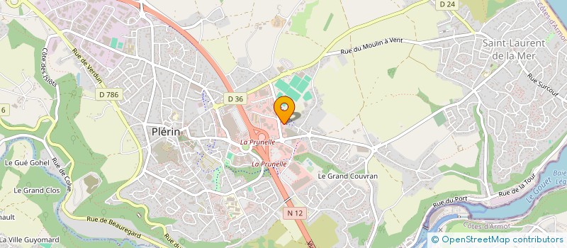 localisation de l'entreprise CSWIN SARL CONSEIL SERVICE WINDOWS  PLERIN