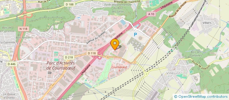 localisation de l'entreprise CSY IMMOBILIER à VILLEBON-SUR-YVETTE
