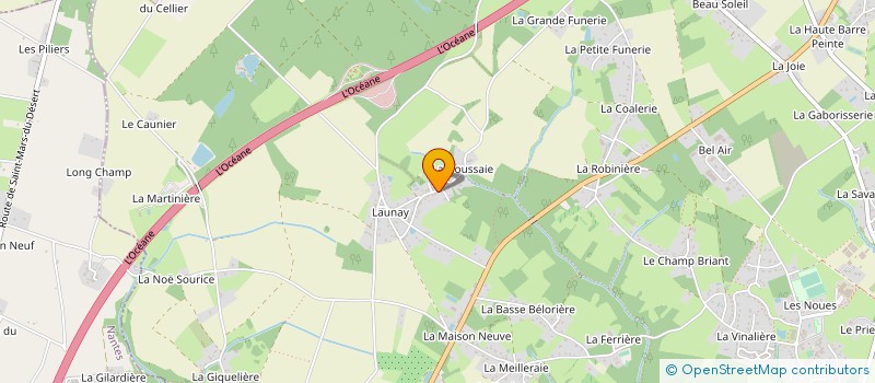 localisation de l'entreprise CT à LE CELLIER