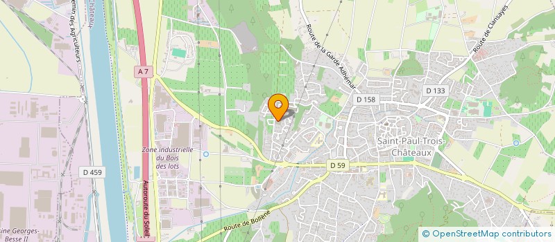 localisation de l'entreprise CT  SAINT-PAUL-TROIS-CHATEAUX