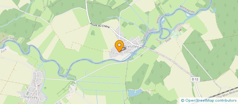 localisation de l'entreprise CT ASSOCIES  BRESILLEY