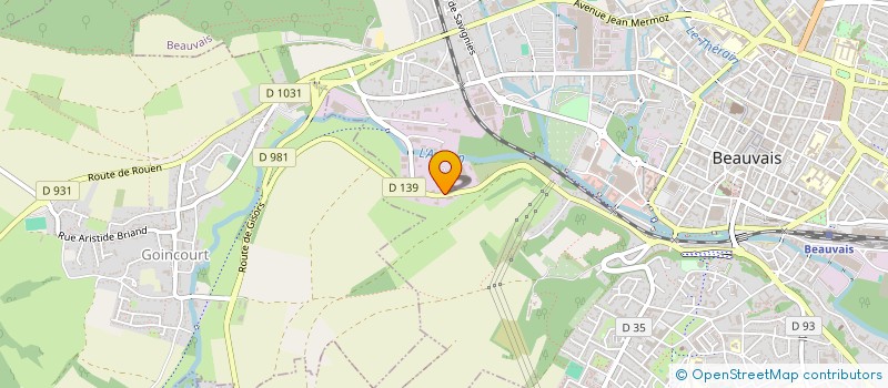 localisation de l'entreprise CT AUTO MOTO FRANCE BEAUVAIS  BEAUVAIS