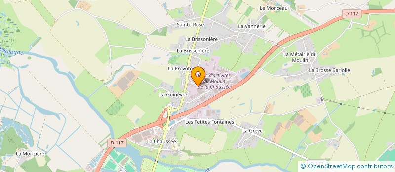 localisation de l'entreprise CT AUTOMOBILE GRANDLIEU  SAINT-PHILBERT-DE-GRAND-LIEU