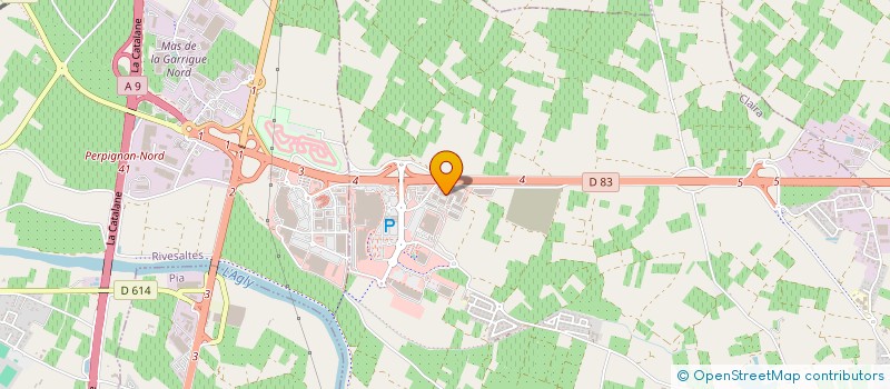 localisation de l'entreprise CT CLAIRA  CLAIRA