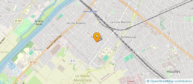 localisation de l'entreprise CT CONSEIL 78 à SARTROUVILLE