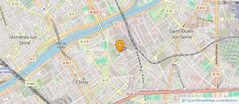 localisation de l'entreprise CT CONSEIL à CLICHY