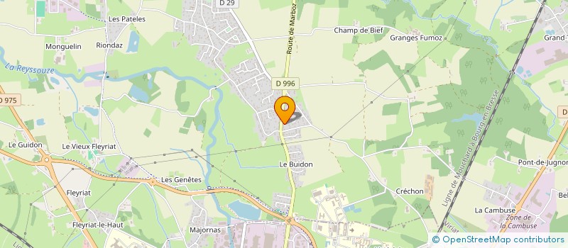 localisation de l'entreprise CT CONSEILS à VIRIAT