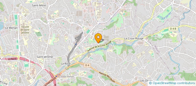 localisation de l'entreprise CT CONSTRUCTION  MARSEILLE 13EME