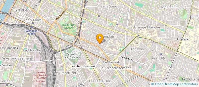 localisation de l'entreprise CT CORETECHNOLOGIE FRANCE à LYON