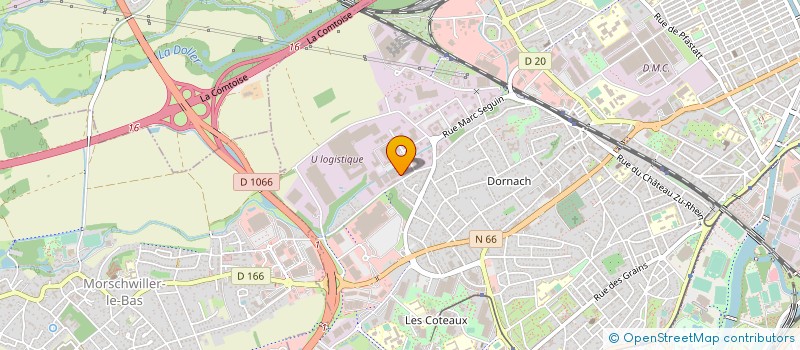 localisation de l'entreprise CT DECORDESIGN à MULHOUSE