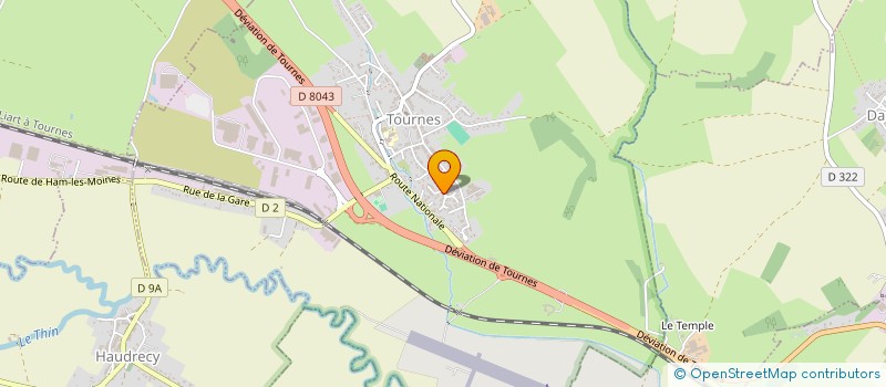 localisation de l'entreprise CT DES 7 FONTAINES  FAGNON