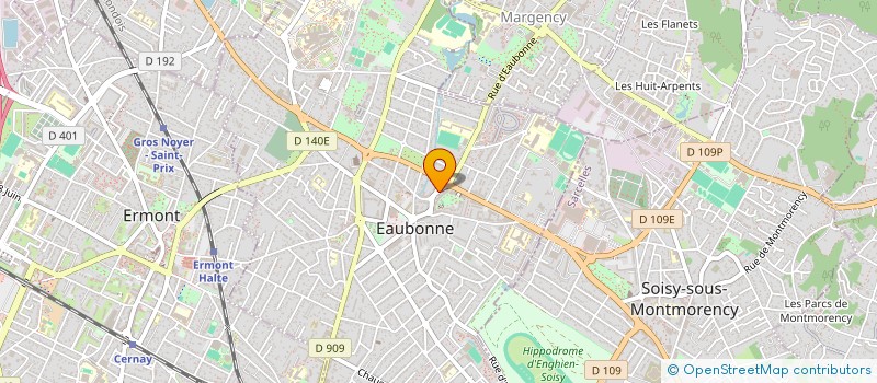 localisation de l'entreprise CT DIAG à EAUBONNE