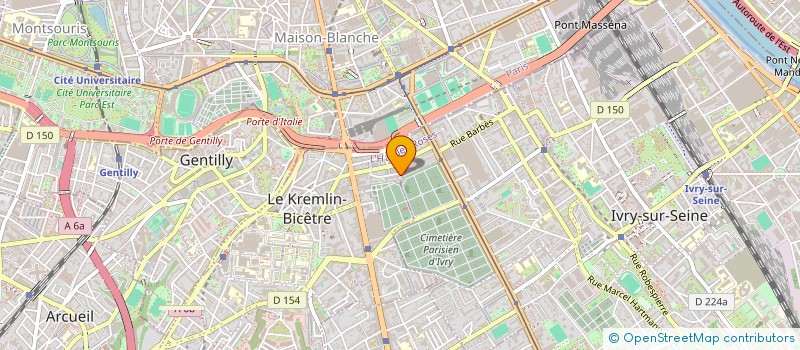 localisation de l'entreprise CT DRIVER  IVRY-SUR-SEINE