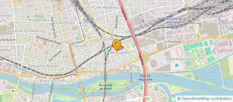 localisation de l'entreprise CT DU GATEAU  TOURS