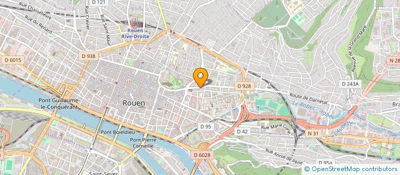 localisation de l'entreprise CT FOOD  ROUEN