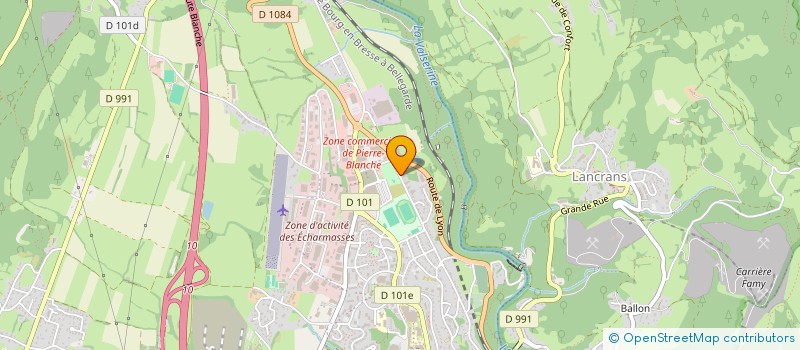 localisation de l'entreprise CT GUNES à VALSERHONE