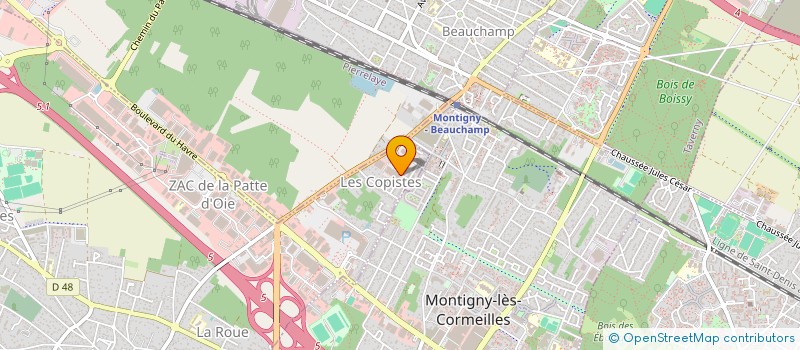 localisation de l'entreprise CT HERBLAY  HERBLAY-SUR-SEINE