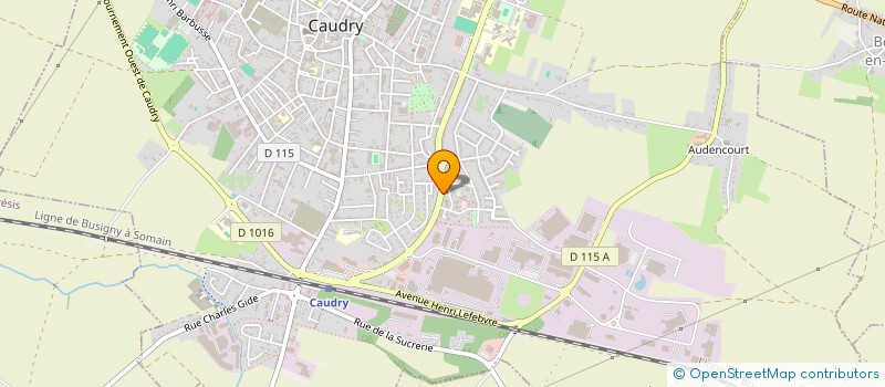 localisation de l'entreprise CT IDKO à CAUDRY