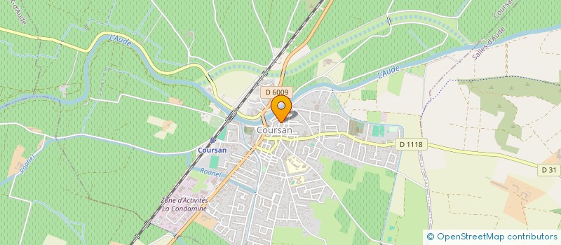 localisation de l'entreprise CT IMMOBILIER  COURSAN