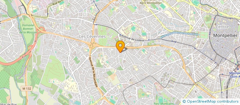 localisation de l'entreprise CT IN à MONTPELLIER