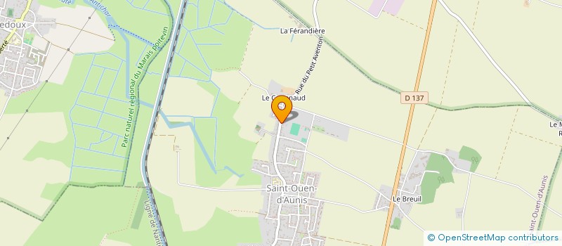 localisation de l'entreprise CT INVESTISSEMENTS  SAINT-OUEN-D'AUNIS